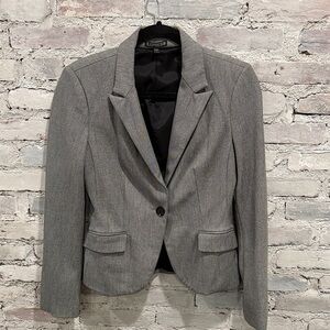 Express Women’s Charcoal Gray Blazer